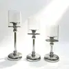 Portavelas para Cena Romántica Vintage Estilo Europeo Hogareño Nórdico Romántico Portavelas Adornos Portavelas Vintage de Lujo Ligero Mesa de Comedor