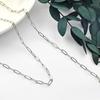 Cor de Ouro 14K Preservação da Cor Corrente Retangular DIY Feito à Mão Corrente em Forma de 0 Acessórios de Joalheria Material para Brincos Pulseira Colar