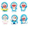 Gato Desenho Doraemon Acessórios de Resina DIY Sapato com Furo Grampo de Cabelo Acessórios de Cabeça Caixa de Armazenamento Copo de Água Adesivo Acessórios Decorativos