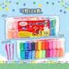 Argila Ultra Leve Feita à Mão DIY Argila 12 Cores 24 Cores 36 Cores Plastilina Infantil Presentes para Estudantes Pequenos Presentes Argila