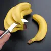 Aço inoxidável pequena faca curva pequena foice banana faca corte vegetal abacaxi faca faca fruta faca jaca faca abacaxi faca alho-poró faca de corte