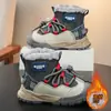 Zapatos Deportivos para Niñas, Zapatos de Algodón, Nuevos Modelos de Invierno, Zapatos Casuales para Niños, Botas de Nieve Suaves para Niños, Zapatos para Bebé con Forro de Felpa y Engrosados