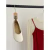 2026 Versión Coreana Primavera Nueva Moda Zapatos Planos para Mujer Boca Baja Mocasines de Nicho