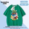 Ropa de Sonic para Niños Camiseta Infantil Dibujos Animados Ropa Infantil Manga Corta Super Sonic Ratón Verano Algodón Superior Moderno