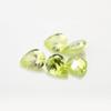 Fruta en Forma de Pera Zircón Verde Piedra Suelta Cara de Anillo Gema de Color en Forma de Gota Fabricante Mayorista de Circonia Cúbica Sintética
