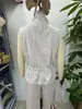 Para Ropa Femenina Transfronteriza Estilo Europeo y Americano Verano 2025 Nuevo Conjunto Casual Chaleco Holgado Ajustable + Pantalones de Pierna Ancha Holgados