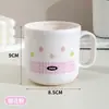 Linda taza de enjuague bucal divertida para el hogar, vaso para cepillarse los dientes, taza de pareja, portacepillos de dientes, antimoho, antibacteriano