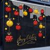 Pegatinas Decorativas para Ventanas de Año Nuevo y Navidad 2026, Pegatinas para Centros Comerciales y Tiendas, Decoraciones Decorativas para Ventanas, Pegatinas Electrostáticas UV para Vidrio, Pegatinas para Ventanas
