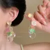 [Verano Dulce] Pendientes de Borla con Cuentas de Dopamina Coloridos, Exquisitos y Dulces, Moda de Nicho, Pendientes de Cuentas Lindos