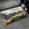 Tapetes de piso de lama de diatomáceas atacado transfronteiriço, tapetes de banheiro absorventes de água e de secagem rápida, tapetes de entrada de banheiro resistentes ao desgaste e antiderrapantes para uso doméstico