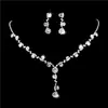 Collar de Perlas de Moda Popular Transfronterizo para Mujer, Joyería de Novia, Pendientes, Accesorios de Cadena para Clavícula de Lujo de Gama Alta de Nicho