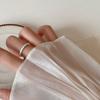 Anillo Geométrico Minimalista para Mujer, Versátil y de Moda, Anillo Abierto Brillante para el Día a Día, Anillo de Dedo Índice Moderno