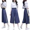 Conjunto de traje de verano para mujer, adelgazante, nueva moda casual, elegante, juvenil, rejuvenecedor, con bordado
