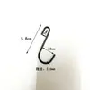 Ganchos de almacenamiento en forma de S de acero inoxidable para cocinas del hogar, curva fina en forma de S, de doble cabeza, ganchos de estante de almacenamiento en forma de S grandes y pequeños