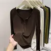 Top Básico de Manga Longa Macio e Fofo com Decote em V Estilo Europeu para Mulheres 2025 Chegada de Inverno Top Camiseta de Caxemira Proteica Amigável à Pele