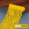 Adorno de Encaje Elástico Ancho de 8 cm Adorno Hueco Decoración Cortinas Ropa Escote Borde de Falda Material de Tela DIY