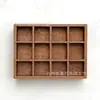 Bandeja de Almacenamiento Dividida de Madera, Caja de Almacenamiento para Cartas de Tarot y Hierbas de Cristal, Bandeja para Ceremonias de Altar, Múltiples Especificaciones Disponibles