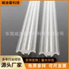 Fabricante Processa Lente Óptica de PMMA Personalizada Lente Acrílica Extrudada de PC Lente Fosca Lente Linear de LED