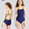 Traje de Banho de Natação Feminino para Piscinas, Decote Baixo, Justo nos Quadris, Incrivelmente Bonito, Sensação de Luxo, Traje de Banho Profissional para Adultos