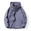 Chaqueta 3 en 1 para hombre y mujer de otoño e invierno, chaqueta con capucha, conjunto de dos piezas desmontable, adecuada para senderismo, camping y montañismo