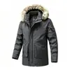 Casaco Casual Longo de Outono e Inverno com Cinto, Zíper, Cor Sólida, Ajustado, Marrom, Engrossado, Bolsos Laterais, Casaco Trench