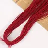 Banda elástica redonda de 0.8-2.0 mm, cordón elástico de látex colorido para joyería, manualidades hechas a mano y pulseras