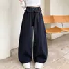 Pantalones Elegantes para Niñas Primavera/Otoño 2026 Nuevo Estilo Coreano Pantalones Casuales a la Moda para Niñas Mayores Pantalones Largos de Otoño para Niños Tendencia