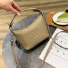 Bolsa Feminina de Couro Genuíno Nova Chegada Bolsa de Mão Versátil H Home Mais Vendido Original em estoque Bolsa para Marmita Fivela Prateada Explosões Transfronteiriças
