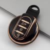 Para bmw mini juego de llaves mini countryman funda cooper hebilla f54f55f56F60 funda para llave