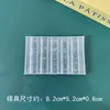 Moldes para uñas con diseño Rococo pintado a mano, grandes y pequeños, uñas postizas, decoración de uñas, hechos de silicona de alta transparencia y resistente a la oxidación