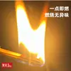Alta Calidad Cera Palo de Madera Barbacoa Menos Humo Inflamable Camping Fuego de Quema de Agua Hogareño Exterior Protección Ambiental Artefacto de Fuego Fuego