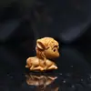 Adorno de Madera de Ciprés Tallado de Dibujos Animados de Pony, Colgante de Talla de Madera, Artículo de Artesanía Coleccionable, Pieza de Exhibición de Madera Maciza al por Mayor