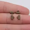 7X7X4Mm 0.5g Multicolor Al por Mayor DIY Accesorios para Joyería Hecha a Mano Conectores Cabezas para Colgar