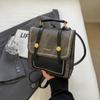 Bolsa feminina elegante estilo coreano, nova moda para viagem, primavera de 2025, mochila pequena quadrada