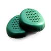 Molde para hornear con forma de piel proteica orejeras de cuero perforado piel de PU perforada esponja de rebote lento cojín para el oído auriculares Bluetooth cuero