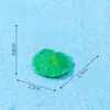 Decorações de aquário paisagístico em miniatura DIY de peixe dourado, acessórios para aquários e fontes de água, chaveiros criativos de peixe pequeno, figuras de resina