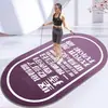 Esterilla Amortiguadora para Saltar la Cuerda, Esterilla de Yoga, Esterilla Antideslizante Silenciosa para Suelo, Esterilla Profesional para Fitness Aeróbico, Alfombra Deportiva Gruesa Insonorizada, Transfronterizo