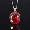 2024 Nueva Joyería Zhuangshang Nido de Pájaro Corte Huevo Grande Retro Colgante Collar Piedra Principal 25*30