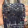 8mm Piedra Natural Cristal Ágata Disco Plano Cuentas Sueltas Pulsera DIY Collar Accesorios de Joyería Productos Semiacabados Venta al por Mayor