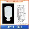 Ventosa Pequeña de Silicona para Brazo Robótico ZP-4 Neumática Industrial SMC Ventosa de Vacío Accesorios para Máquinas de Moldeo por Inyección Boquilla Pequeña de Succión Blanca