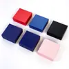 Ventas Directas de Fábrica de Pulseras, Anillos, Aretes de Patrón de Rejilla Mágica de Color Sólido, Cajas de Empaque para Joyería y Cajas de Color Personalizadas