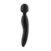 Poderoso vibrador AV grande para mulheres, carregável, mastro de silicone, vibrador de massagem para o corpo todo