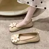 Sapatos Slip-On Estilo Fada com Solas Macias para Combinar com Saias, Sapatilhas Doces Florais Femininas Novidade Primavera/Verão 2026
