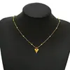 Collar de Corazón de Lujo Ligero para Mujer, Cadena para Clavícula de Estilo Minimalista, Diseño Único, Moda Versátil de Tendencia, Colgante Exquisito para Novias