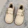 Zapatos Birkenstock para Mujer 2025 Nuevos Zapatos Planos de Algodón Cálidos para Otoño e Invierno Mocasines Gruesos de Felpa para Nieve para Mujer