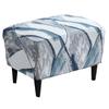 Funda Elástica para Taburete Cuadrado Funda para Taburete Largo Funda para Silla de Restaurante Funda para Silla de Comedor de Hotel Transfronteriza Funda Elástica para Silla de Oficina
