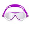 Gafas de Natación para Niños, Impermeables y Antivaho con Marco Dividido, Diadema de Tela Elástica, Cruz de Silicona, Gafas de Natación Unisex
