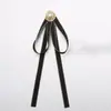Corbata de moño JK Extensión de Uniforme Femenino con Corbata de Moño Cinta a Cuadros Pin para Camisa Falda Estilo Pareja Estilo Preppy