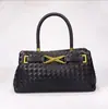 Nueva Bolsa K* Tejida de la Marca B, Bolso de Hombro Cruzado de Moda Europea y Americana, Bolso de Mano de Gran Capacidad para el Trabajo