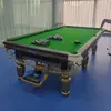 Mesa de Billar Zhongba Steel Kumuqun Mármol Pizarra Bola Ocho Americana Estándar para Adultos Mesa de Salón de Baile Venta al por Mayor